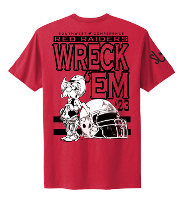Throwback Raider Red SWC Gameday Tee