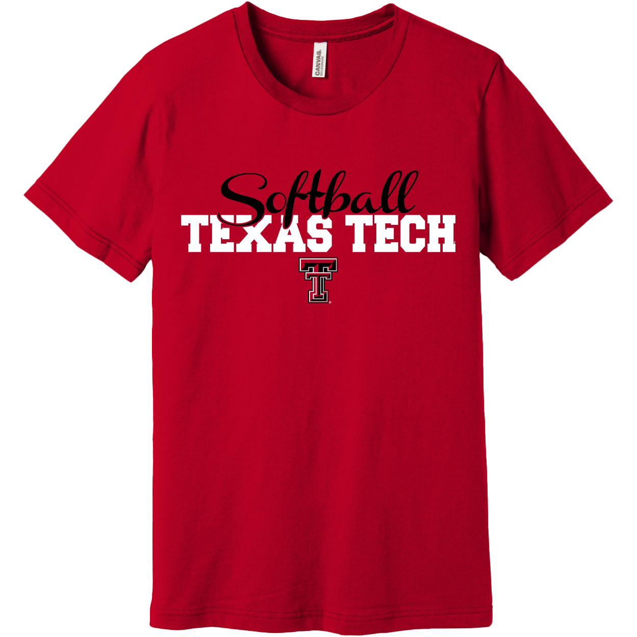 Cursive Softball Short Sleeve Tee