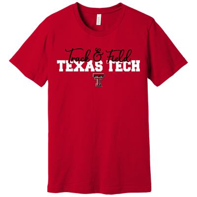 Track &amp; Field Script Short Sleeve Tee