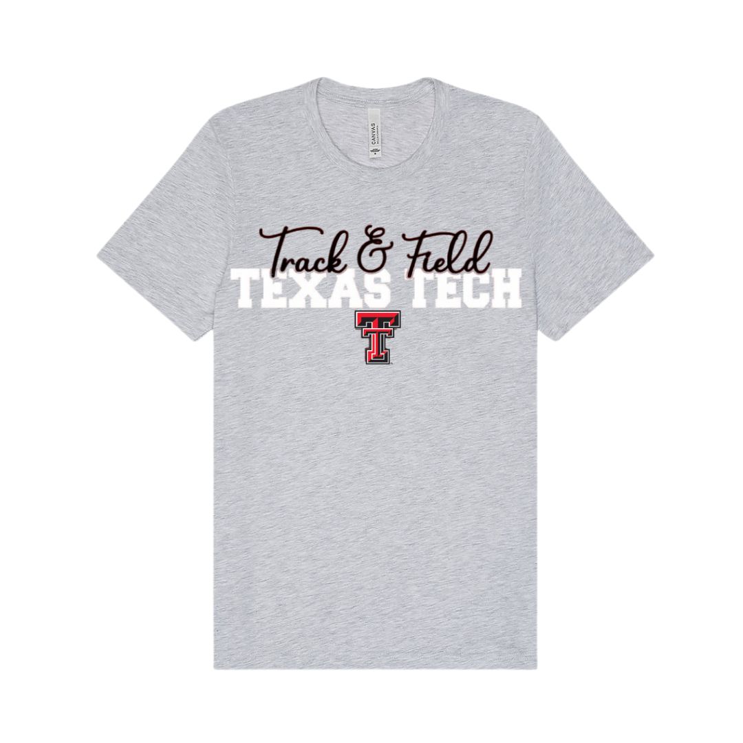 Track &amp; Field Script Short Sleeve Tee