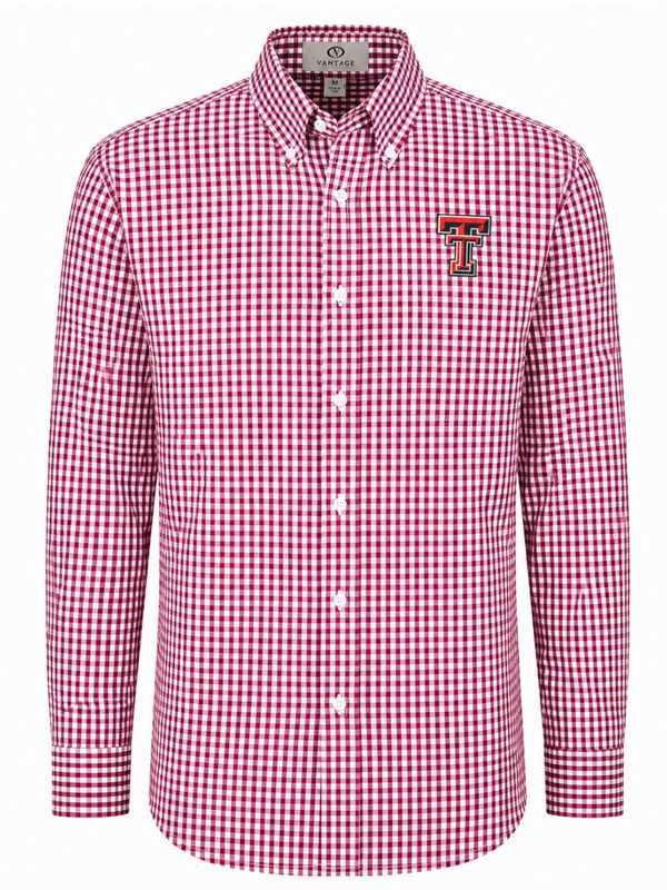 Poplin Gingham Button Down Shirt