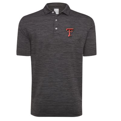 Broken Stripe Jersey Knit Polo 