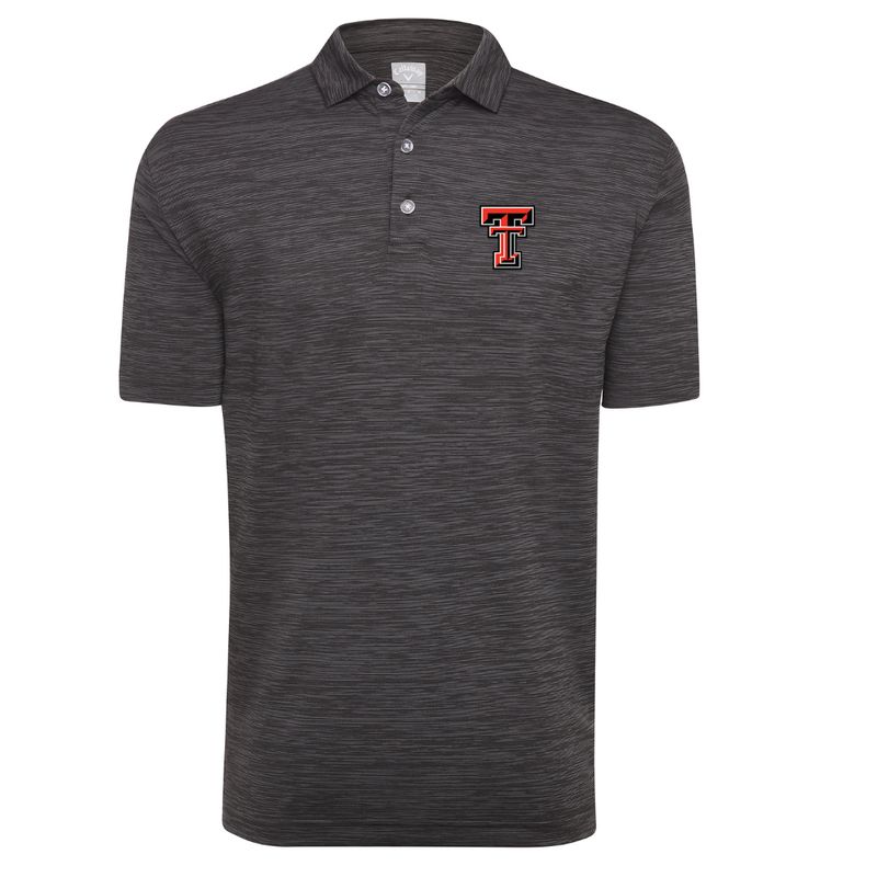 Broken Stripe Jersey Knit Polo 