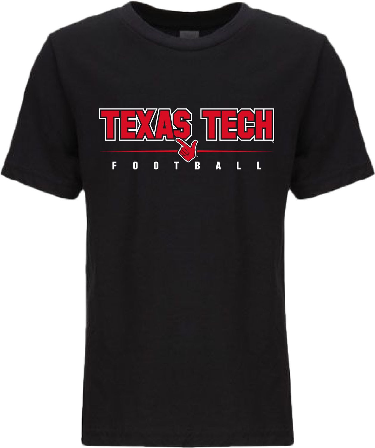 Guns Up Football Youth Short Sleeve Tee