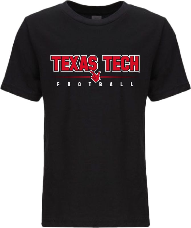 Guns Up Football Youth Short Sleeve Tee