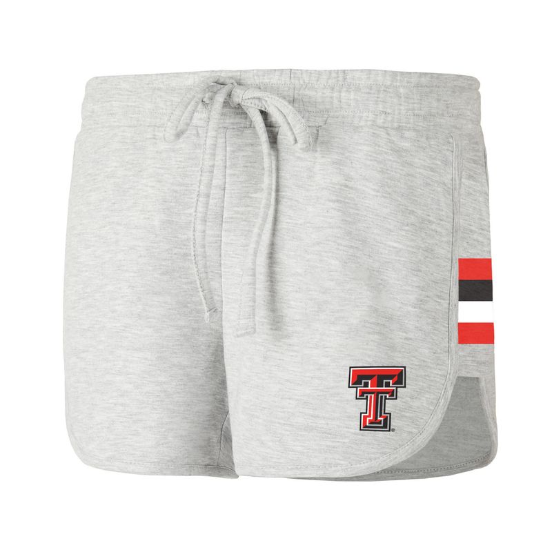 Ladies Fleece Stripe Shorts