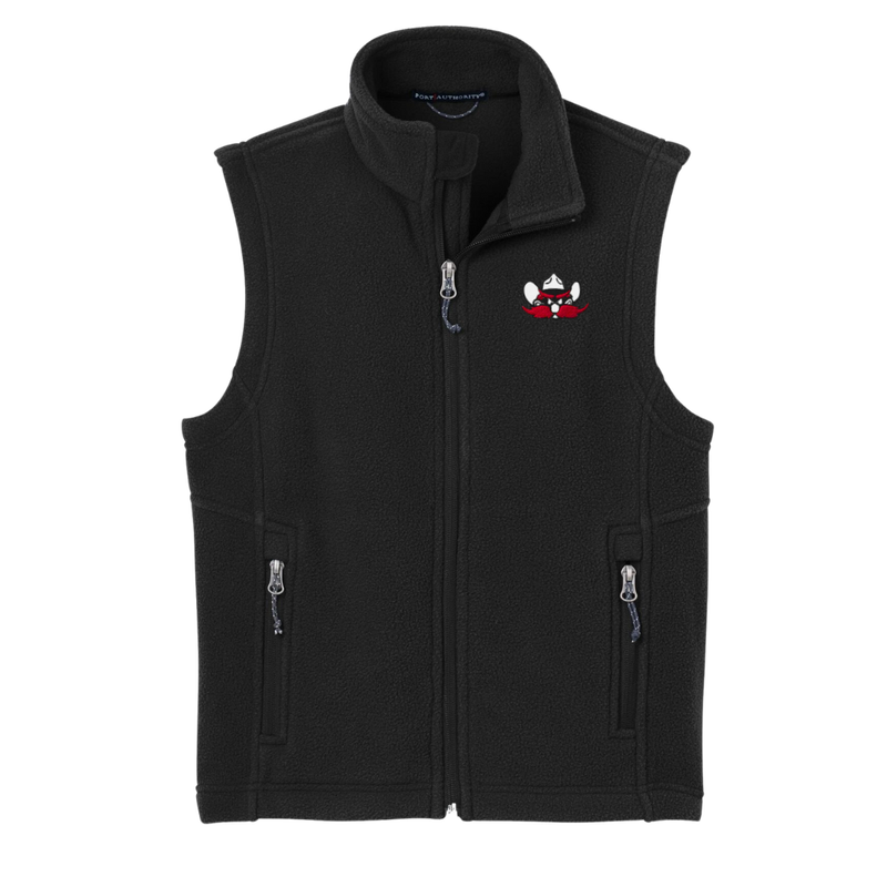 Raider Red Youth Fleece Vest