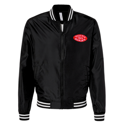 Chenille Patch Bomber Jacket