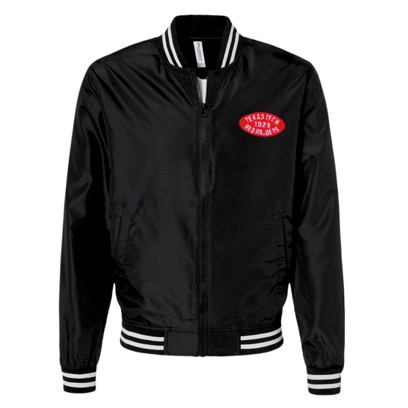Chenille Patch Bomber Jacket