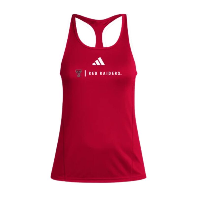 Adidas Texas Tech Ladies Designed to Train Tank