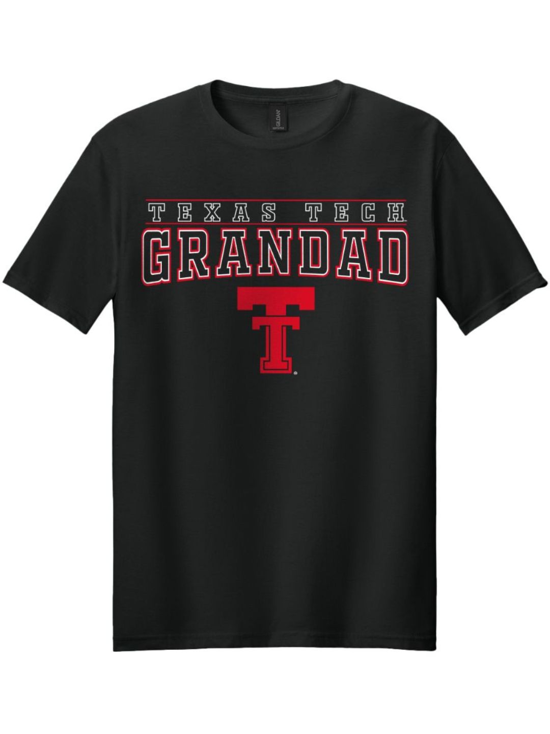 Grandad Throwback Short Sleeve Tee, Color: Black, Size: SM