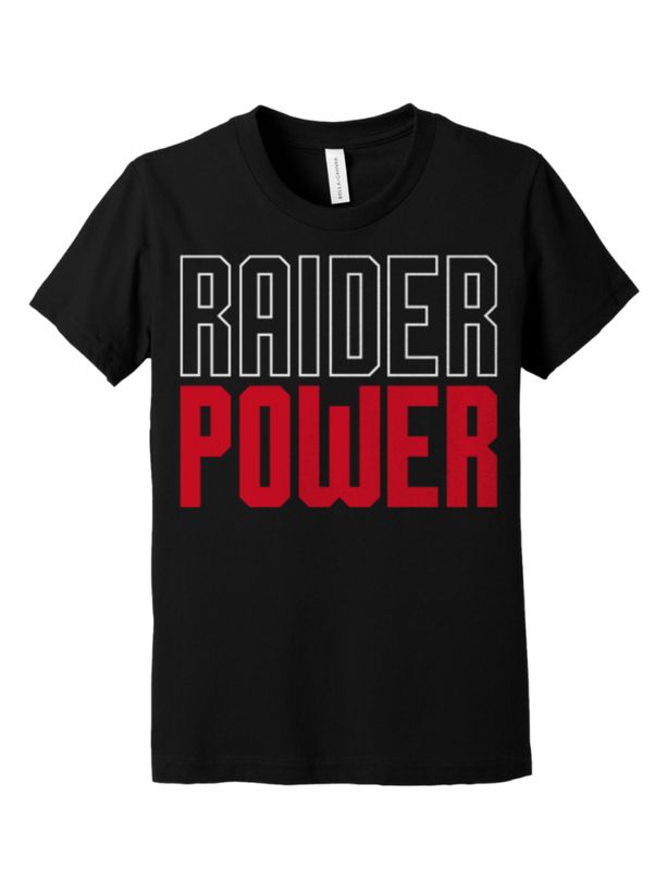 Raider Power Youth Short Sleeve Tee