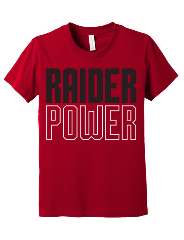 Raider Power Youth Short Sleeve Tee