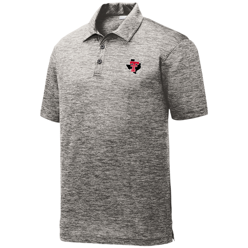 Lonestar Pride Electric Heathered Polo