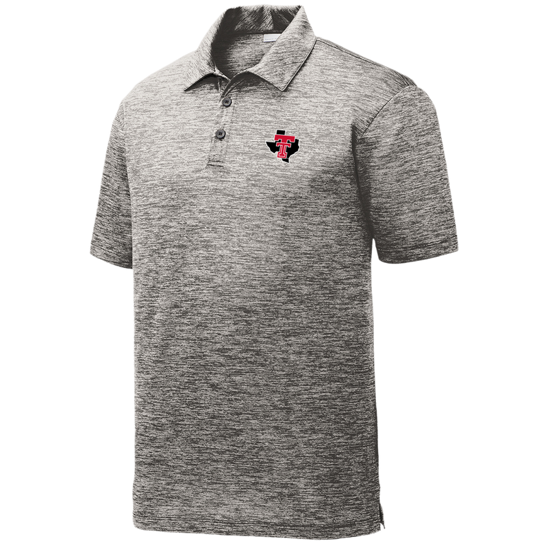 Lonestar Pride Electric Heathered Polo