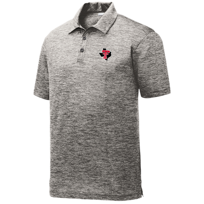 Lonestar Pride Electric Heathered Polo