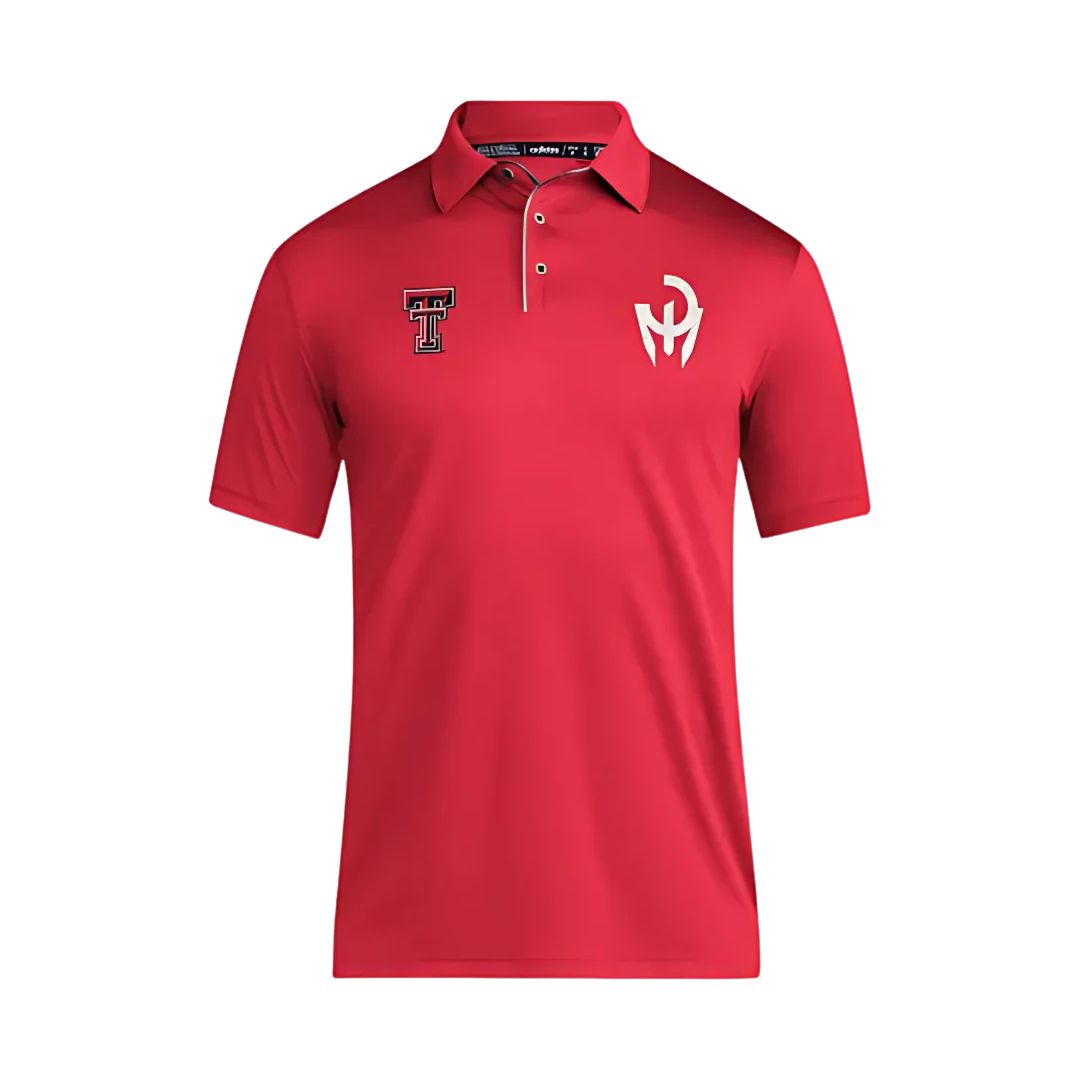 Mahomes Team Polo , Color: Red, Size: SM