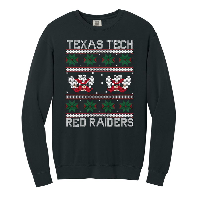 Raider Red Ugly Sweater Sweatshirt