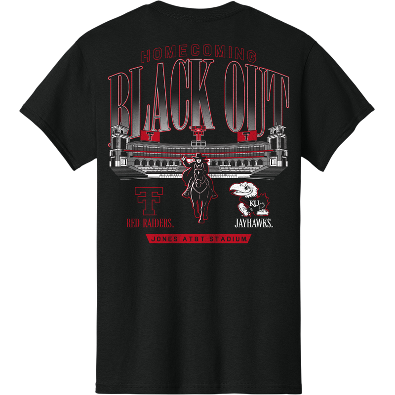 Homecoming 2025 Black Out Jones Short Sleeve Tee