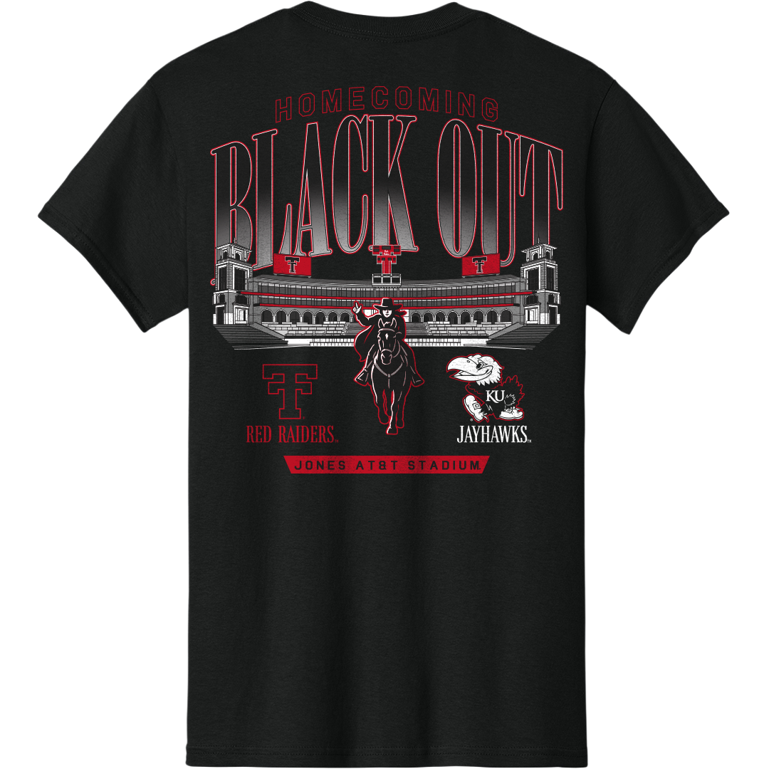 Homecoming 2025 Black Out Jones Short Sleeve Tee