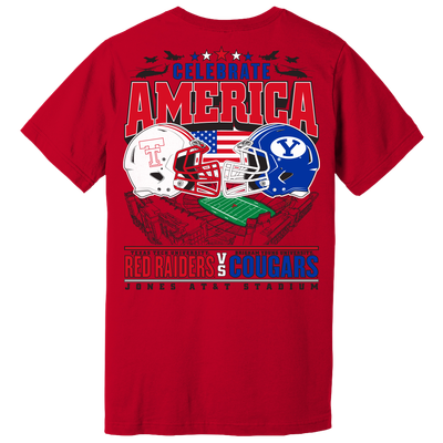 Celebrate America Game Day Short Sleeve  Tee 