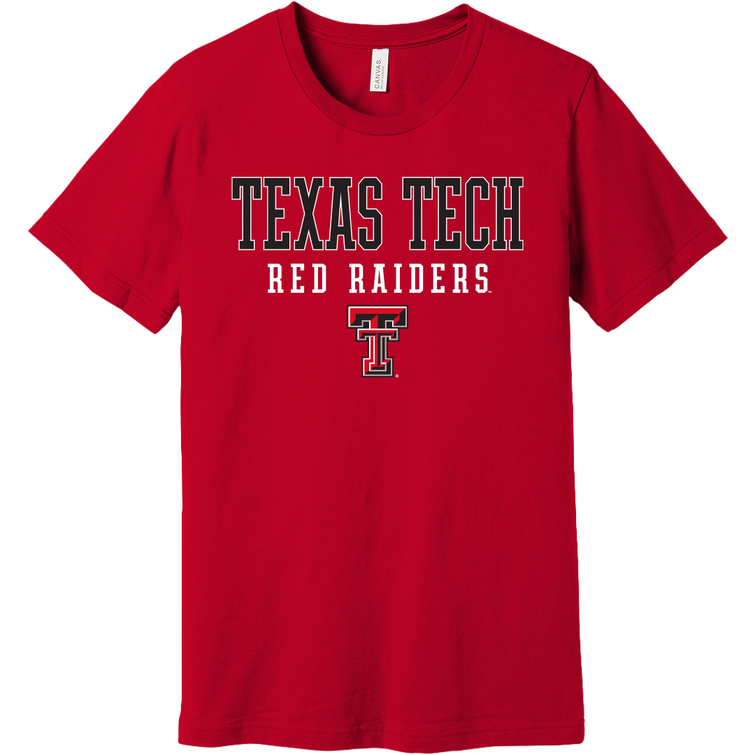 Big &amp; Tall Essential Texas Tech Tee, Color: Red, Size: LT