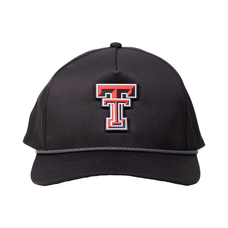 Silicone Double T Patch Perforated Rope Cap