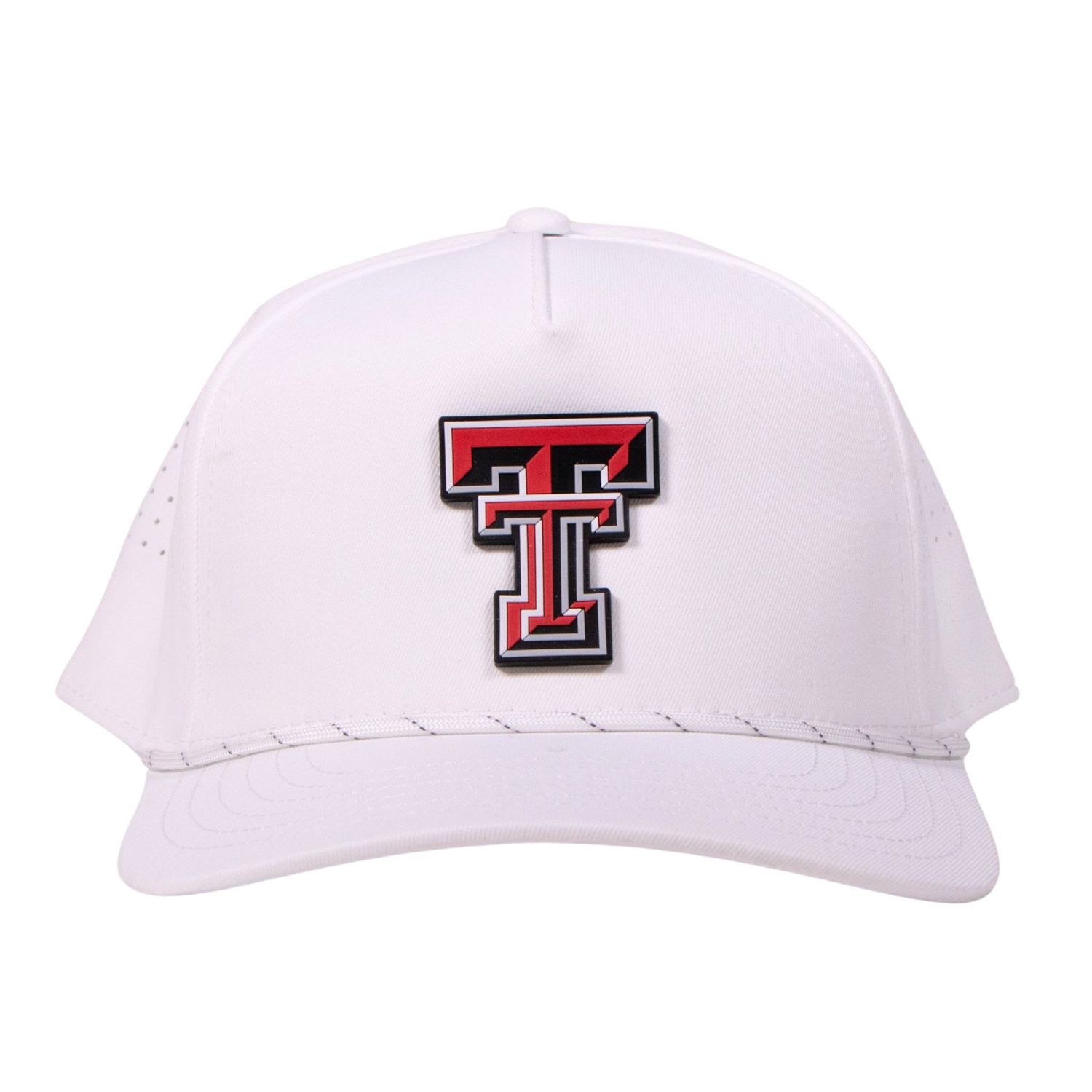 Silicone Double T Patch Perforated Rope Cap