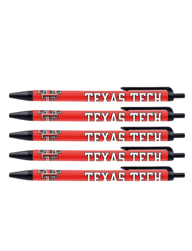 Texas Tech Pen 5 Pack