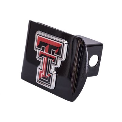 Hitch Cover Black with Color Double T