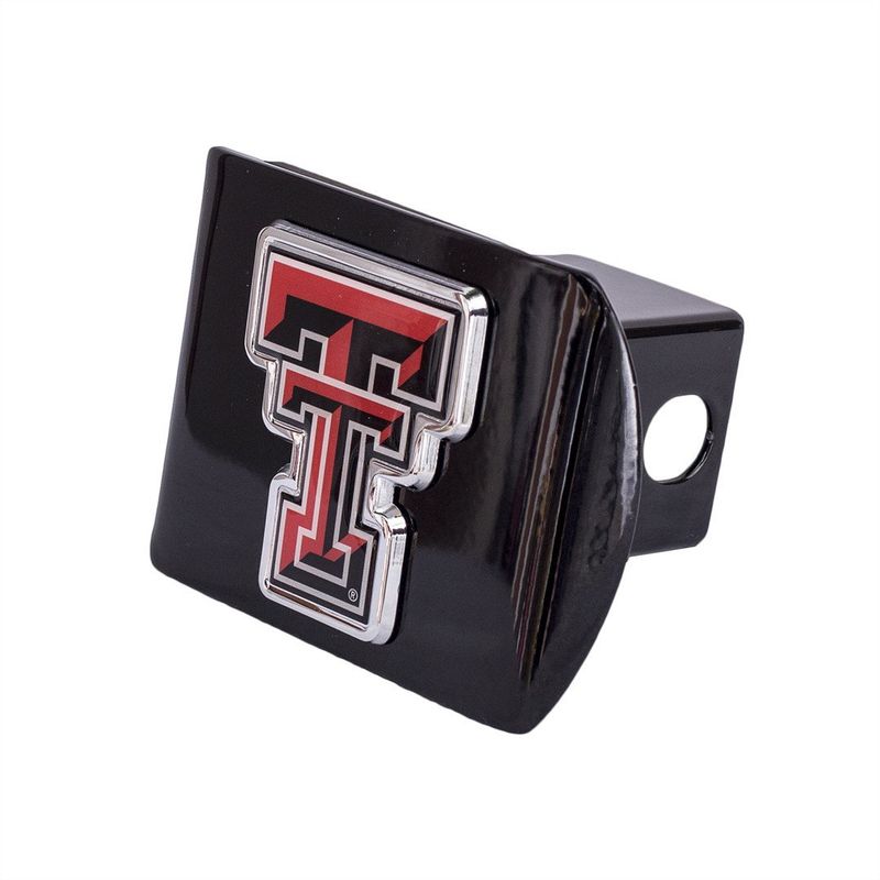 Hitch Cover Black with Color Double T