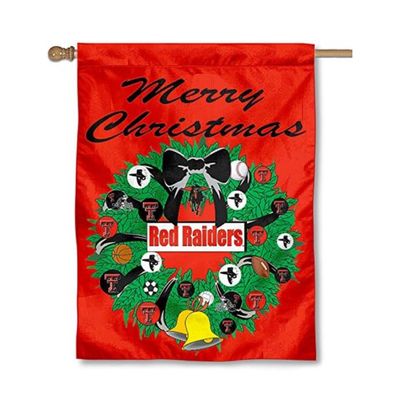 Christmas Wreath 30X40 Flag