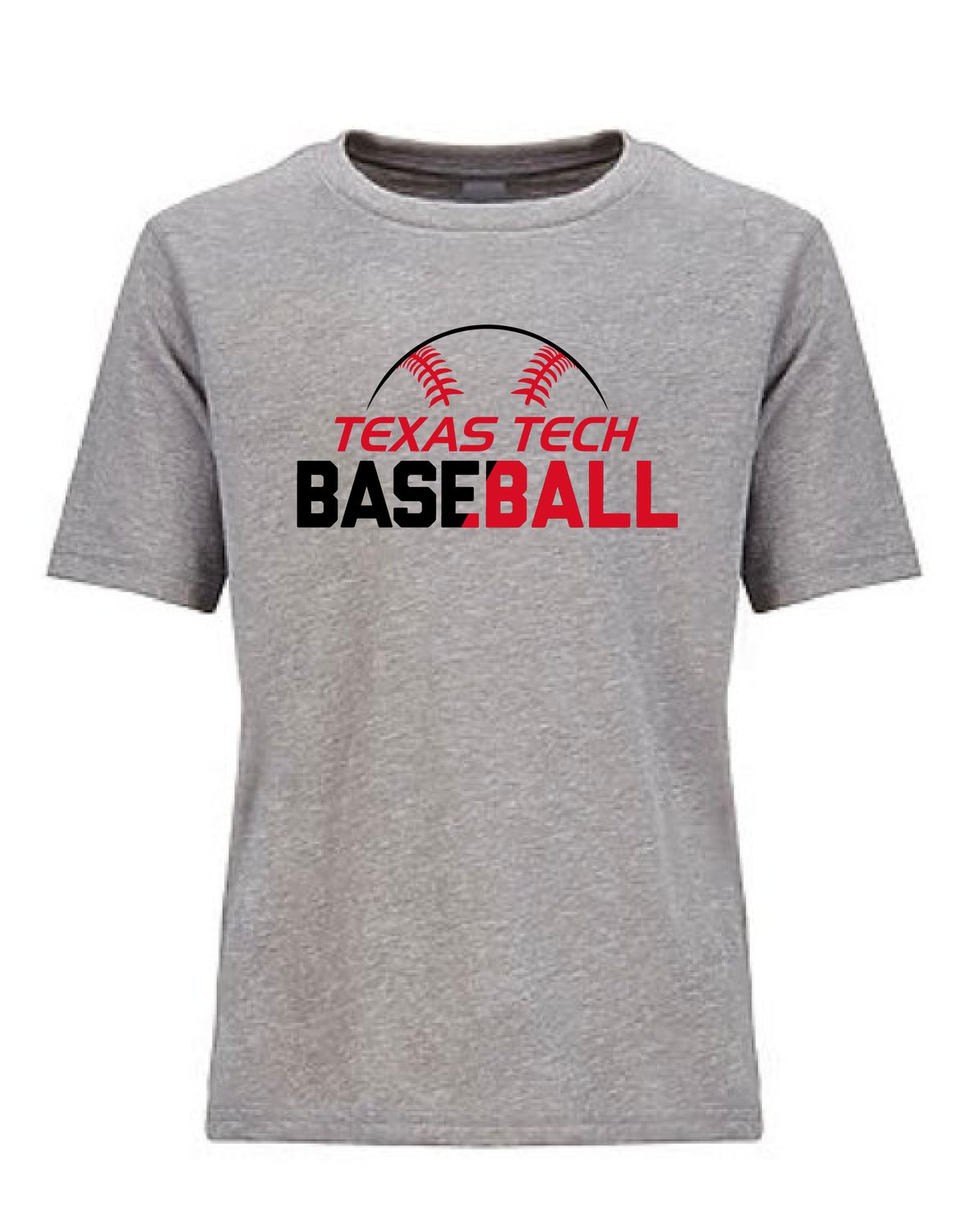 Baseball Slant Split Short Sleeve Tee