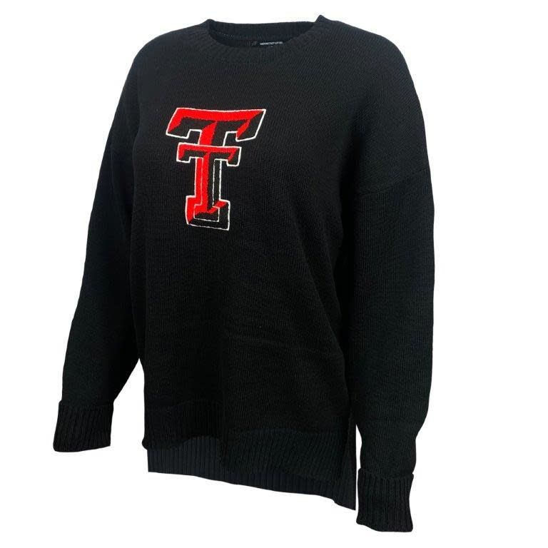 Darby Chenille Double T Sweater