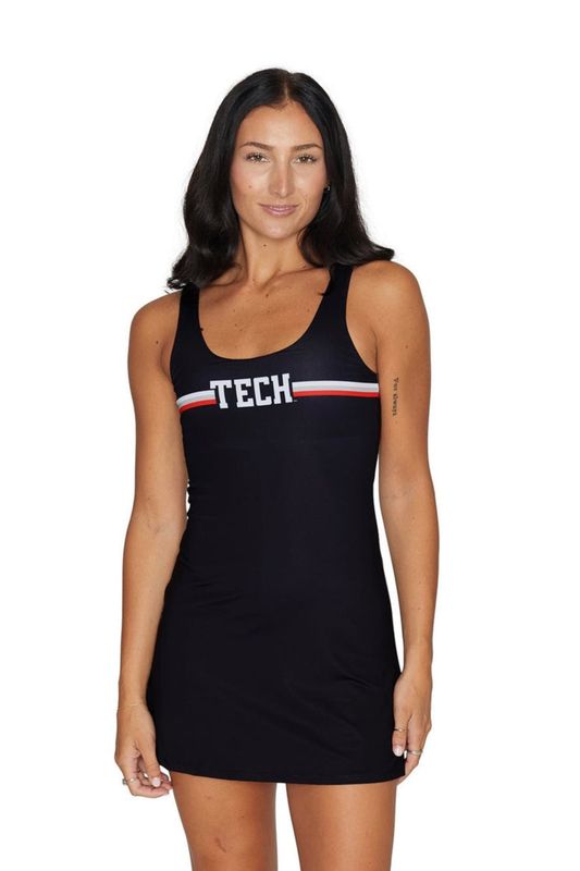 Ladies Stripe Tennis Dress 