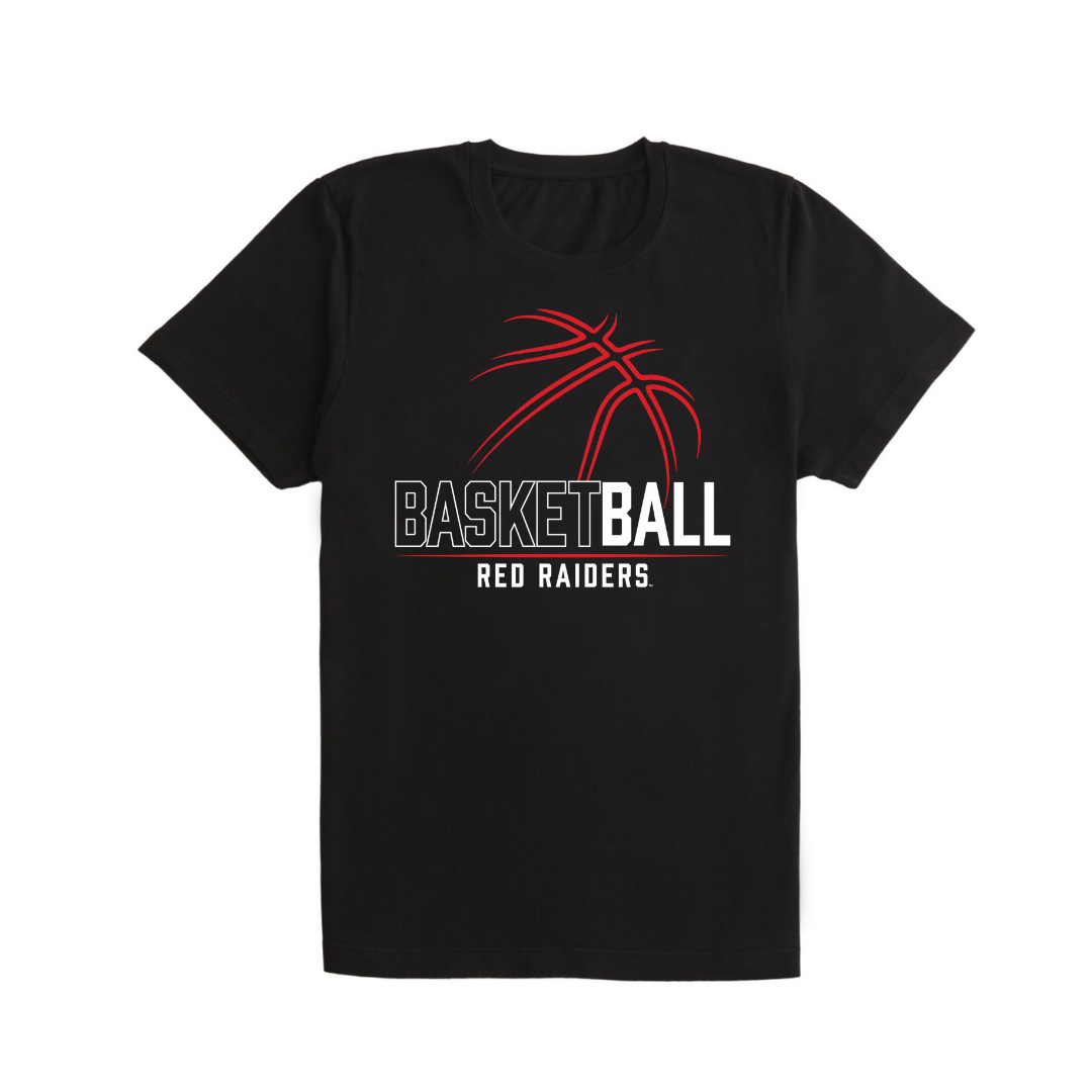 Basketball Outline Short Sleeve Tee