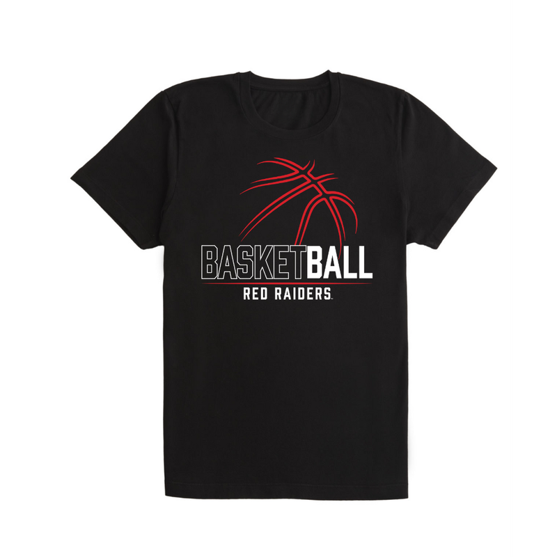 Basketball Outline Short Sleeve Tee