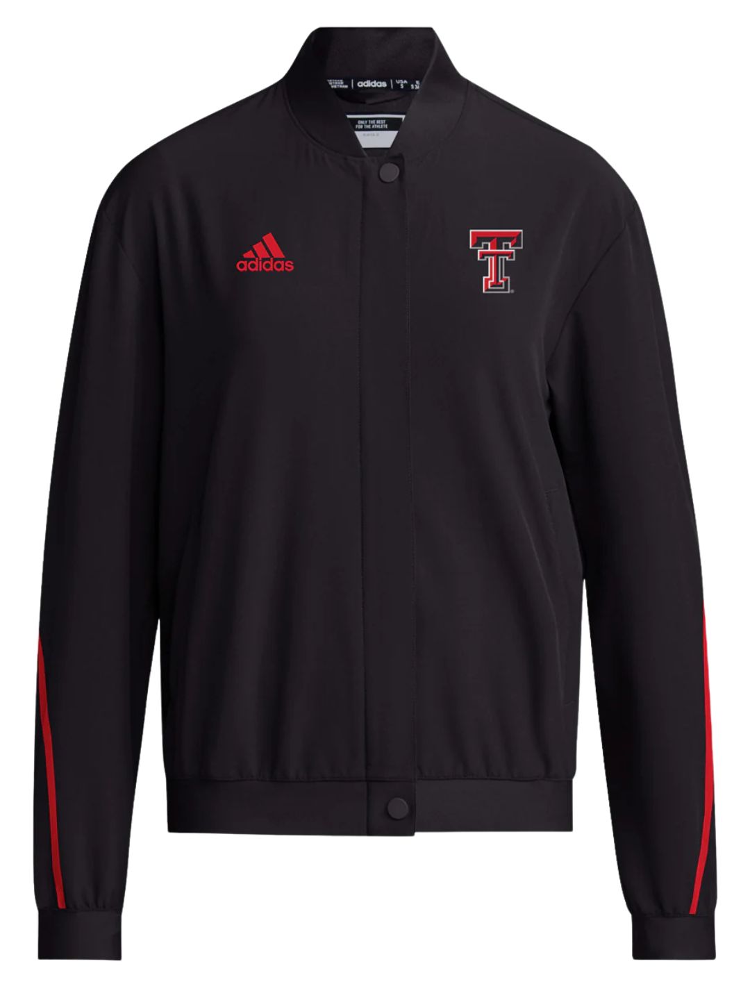 Adidas Full Zip Woven Jacket , Color: Black, Size: SM