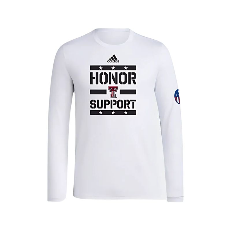 Adidas Pregame Honor Support Long Sleeve Tee