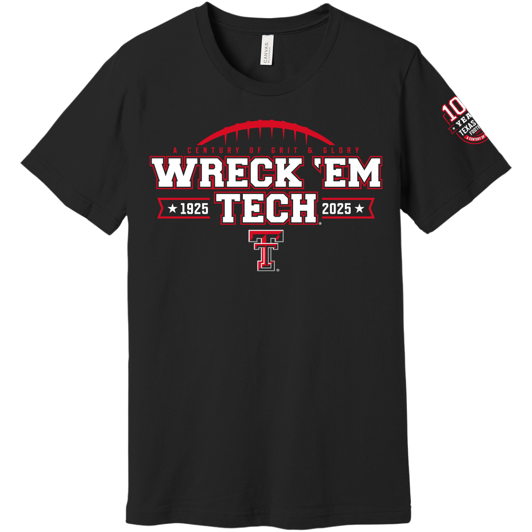 Wreck 'em Tech 2025 Official Game Day Tee