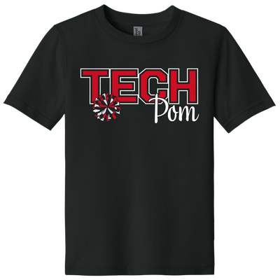 Tech Pom Youth Short Sleeve Tee