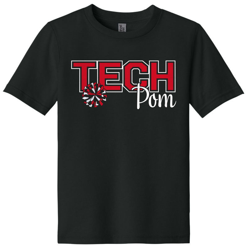 Tech Pom Youth Short Sleeve Tee