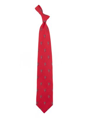 Men's Dress Tie Prep Red Double T