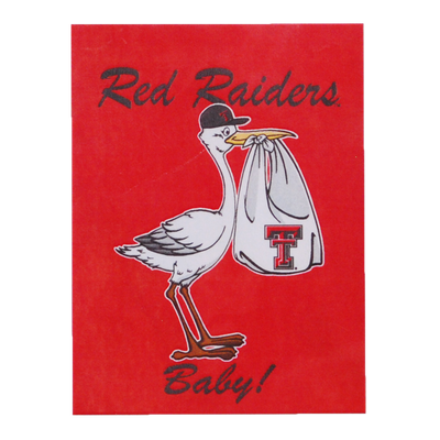 New Baby Flag Red