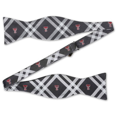 Rhodes Self Bow Tie Grey