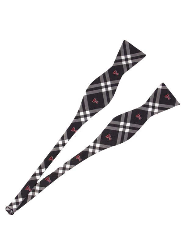 Rhodes Self Bow Tie Grey