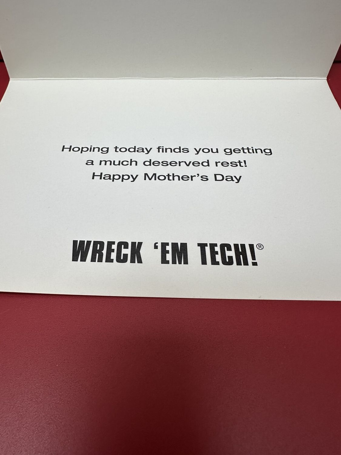 Happy Mother's Day Card