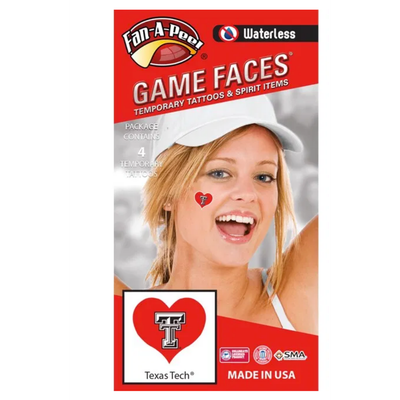 Game Face Heart Tattoo Pack