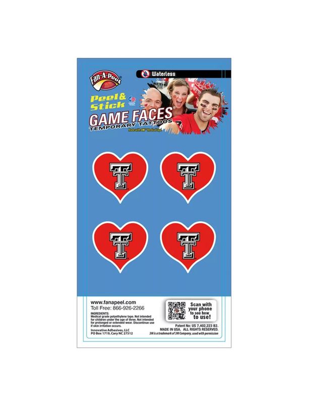 Game Face Heart Tattoo Pack