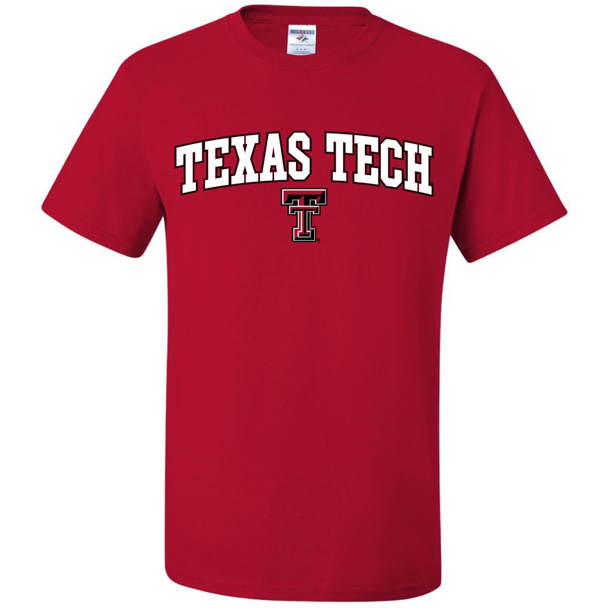 Outline Arch Texas Tech Short Sleeve Tee